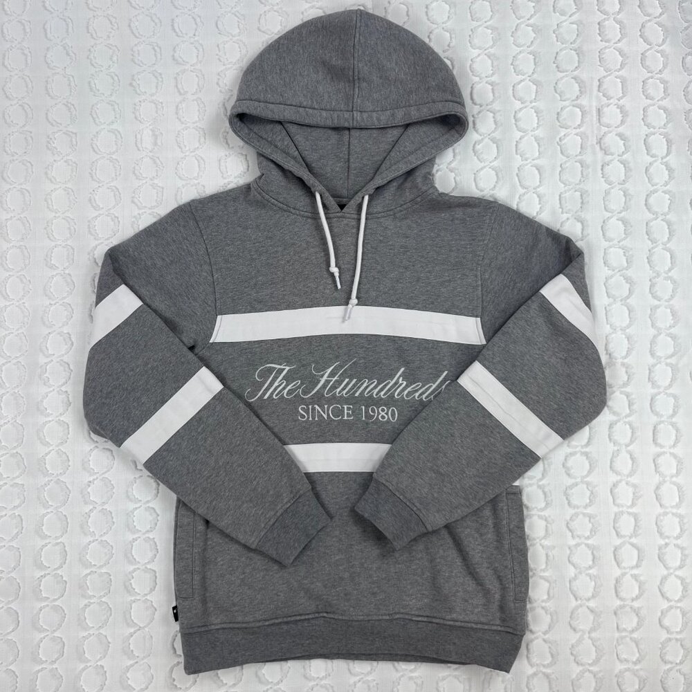 The Hundreds Grey Pullover Hoodie Size Small